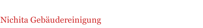 Nichita Gebäudereinigung